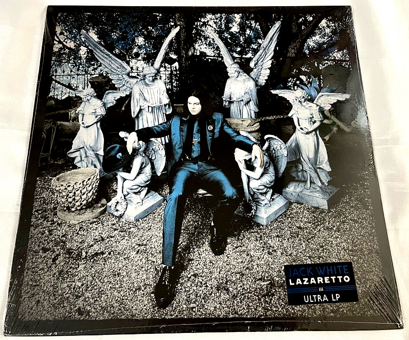 JACK WHITE Lazaretto ULTRA LP 180g vinyl & mp3 New Sealed hologram easter egg