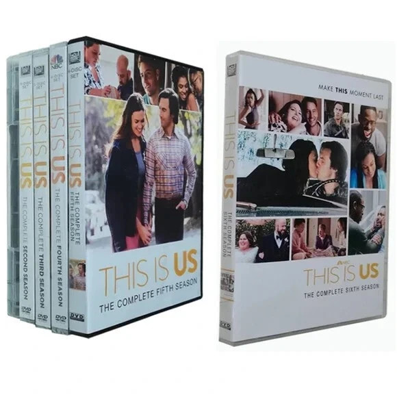 This Is Us The Complete Series Seasons 1-6 DVD Bundle Brand New Sealed USA This Is Us The Complete Series Seasons 1-6 DVD Bundle Brand New Sealed USA