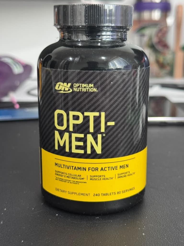 Opti-Men 240pcs- Daily Men’s Nutrition, Promote Metabolism, Immune Boost