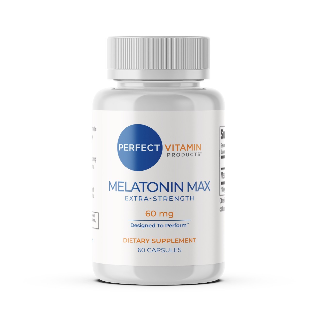 Perfect Vitamin- 60mg Melatonin Max | High-Dose | Extra-Strength