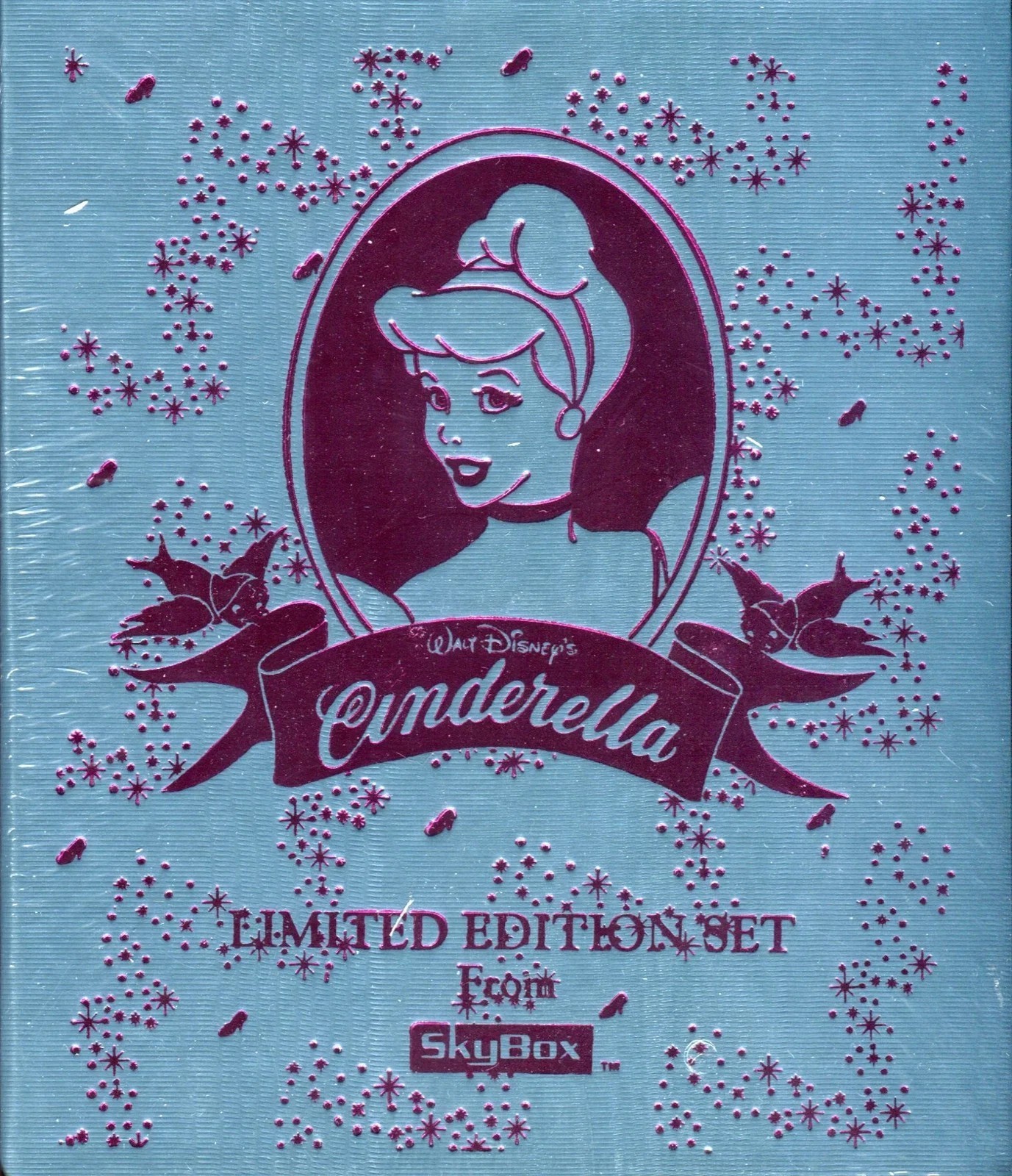 SKYBOX WALT DISNEY'S CINDERELLA LTD. EDITION NONSPORT 90 CARD SET FACTORY SEALED SKYBOX WALT DISNEY'S CINDERELLA LTD. EDITION NONSPORT 90 CARD SET FACTORY SEALED