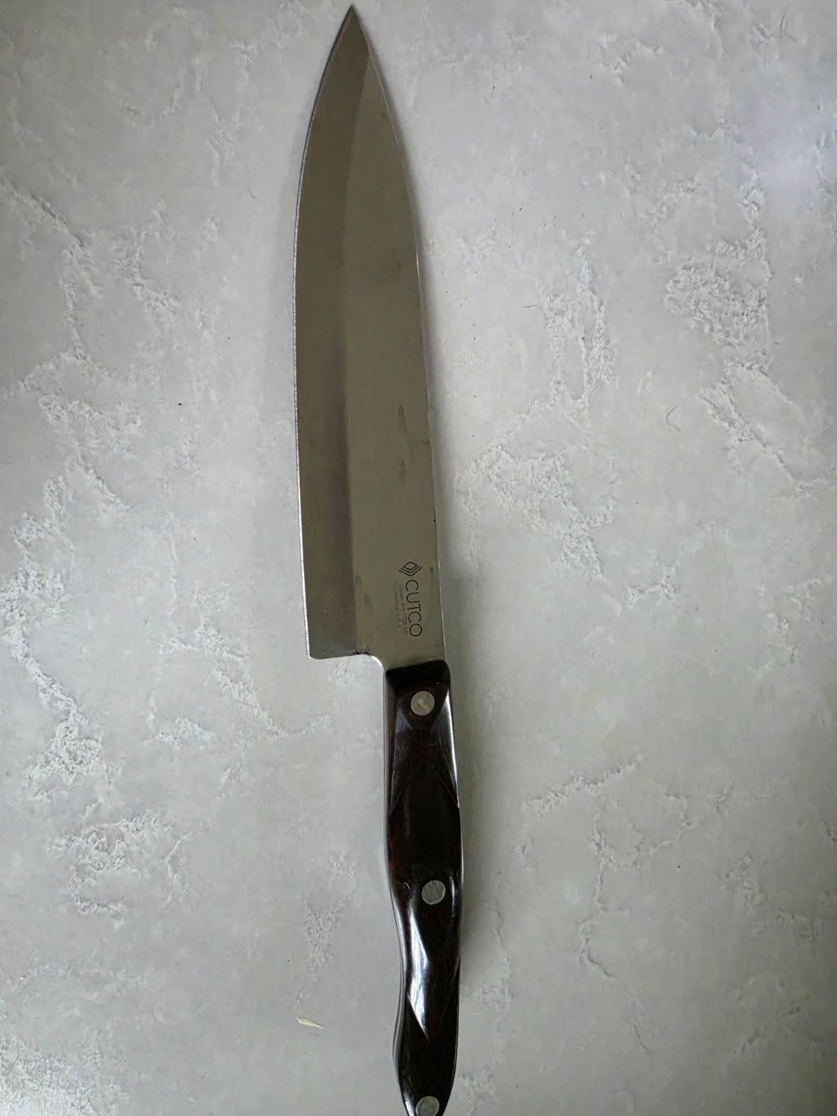Cutco 1728 KP Knife - Made USA - Brown Handle