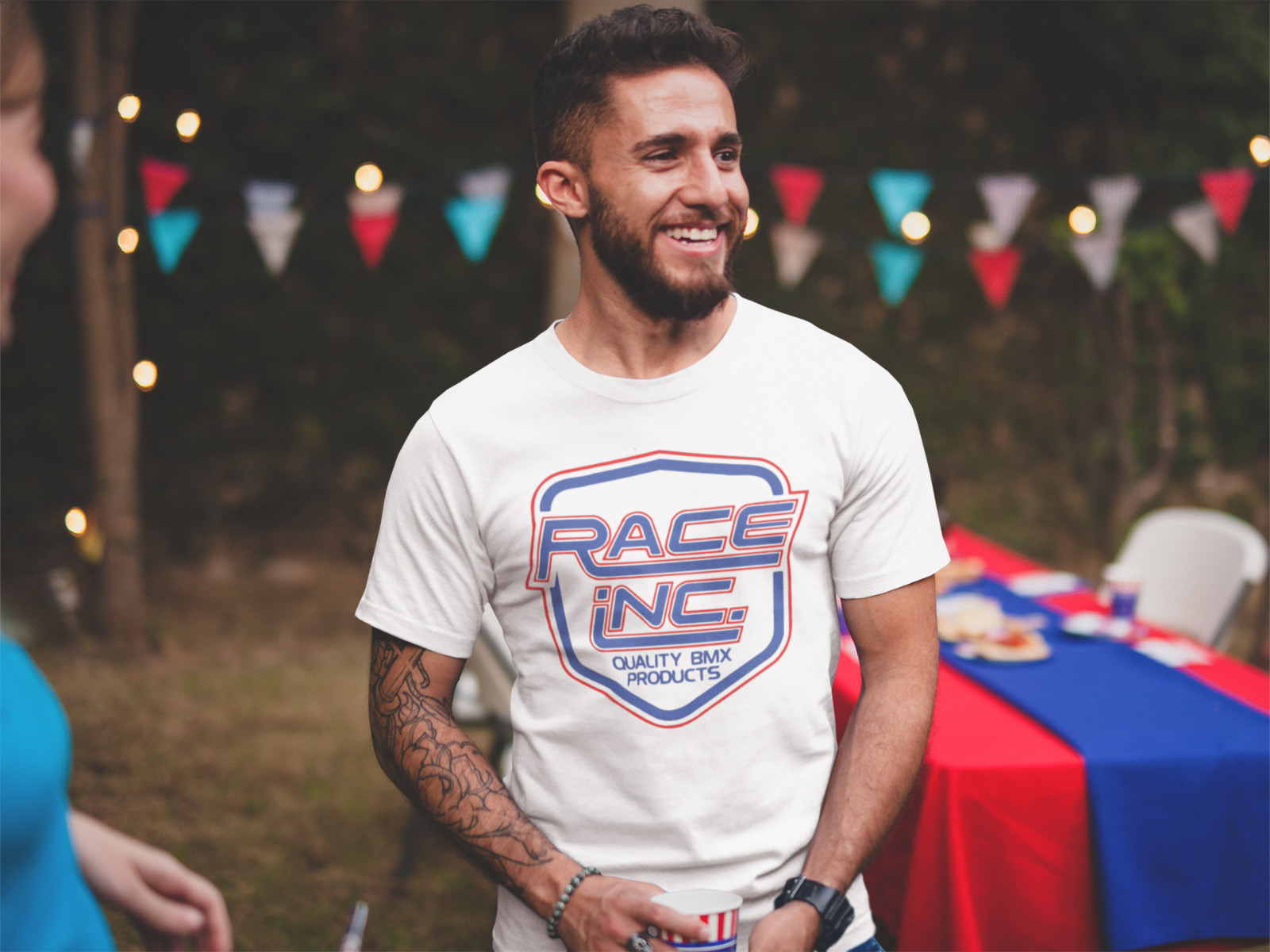 Race Inc Bmx T- Shirt  Sizes S-2XL Vintage Bmx T-Shirt  Rad bmx Movie