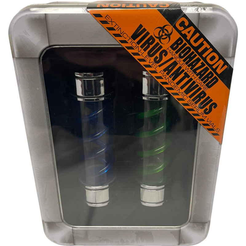 Resident Evil T-Virus & Antivirus Replica Display Biohazard BRAND NEW rare LE Resident Evil T-Virus & Antivirus Replica Display Biohazard BRAND NEW rare LE