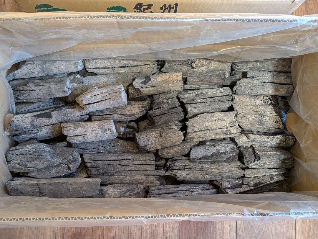 Kishu Binchotan Oak Japanese high-grade charcoal Yakitori BBQ 15kg Restaurant
