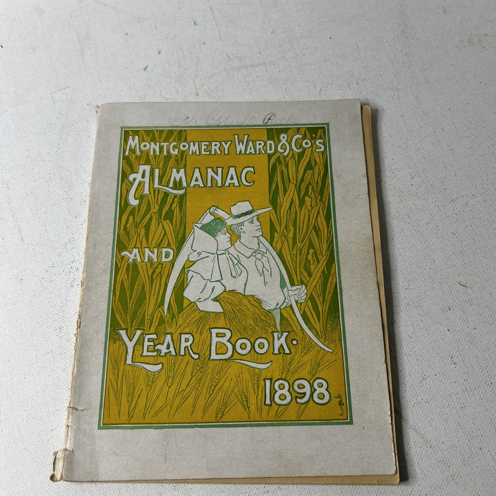 Montgomery Ward & Co Almanac and Year Book / 1898
