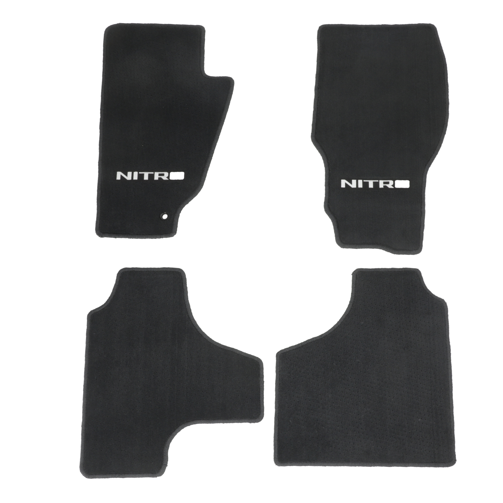 07-10 Dodge Nitro FRONT & REAR PREMIUM SLATE GRAY CARPET FLOOR MATS NEW MOPAR 07-10 Dodge Nitro FRONT & REAR PREMIUM SLATE GRAY CARPET FLOOR MATS NEW MOPAR