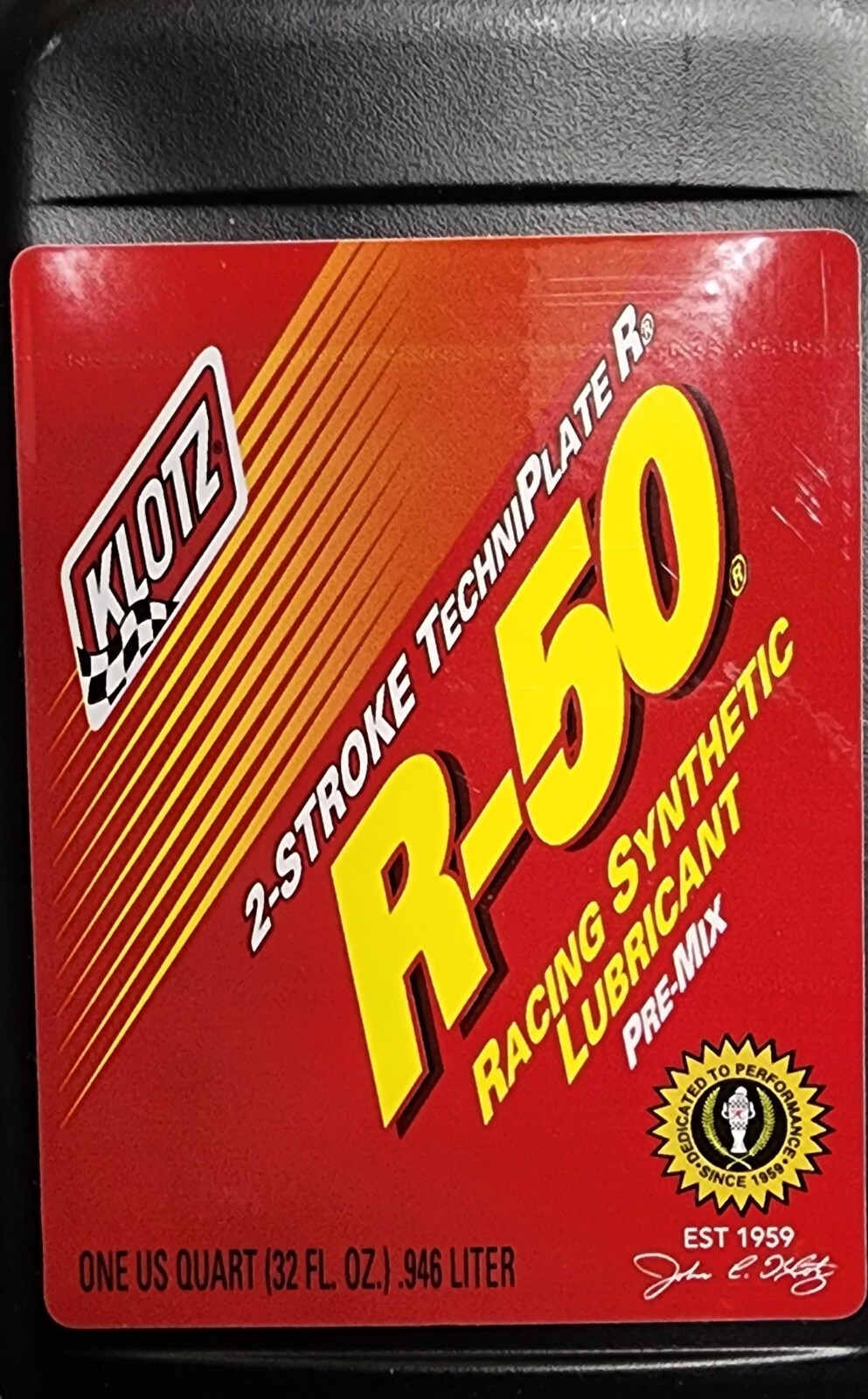 Klotz 2-Stroke Techniplate R-50 Oil 32oz. 4 Quarts/1 Gallon Klotz 2-Stroke Techniplate R-50 Oil 32oz. 4 Quarts/1 Gallon