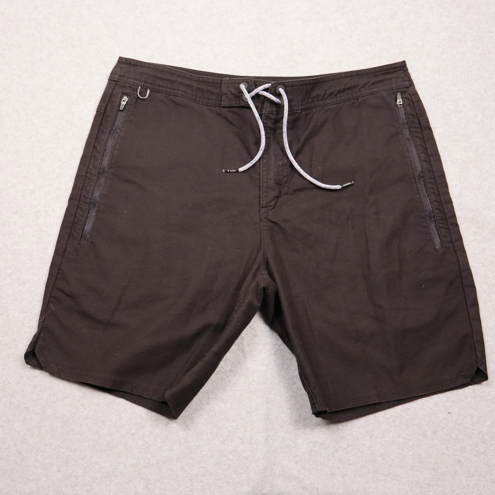 Roark Revival Shorts Mens 32 Black Drawstring Chino Stretch 8 Inseam Outdoor Roark Revival Shorts Mens 32 Black Drawstring Chino Stretch 8 Inseam Outdoor