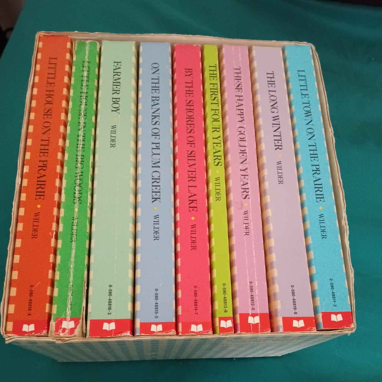 Little House On The Prairie #1-9 Complete Set 1971 Harper & Row Paperbacks Little House On The Prairie #1-9 Complete Set 1971 Harper & Row Paperbacks