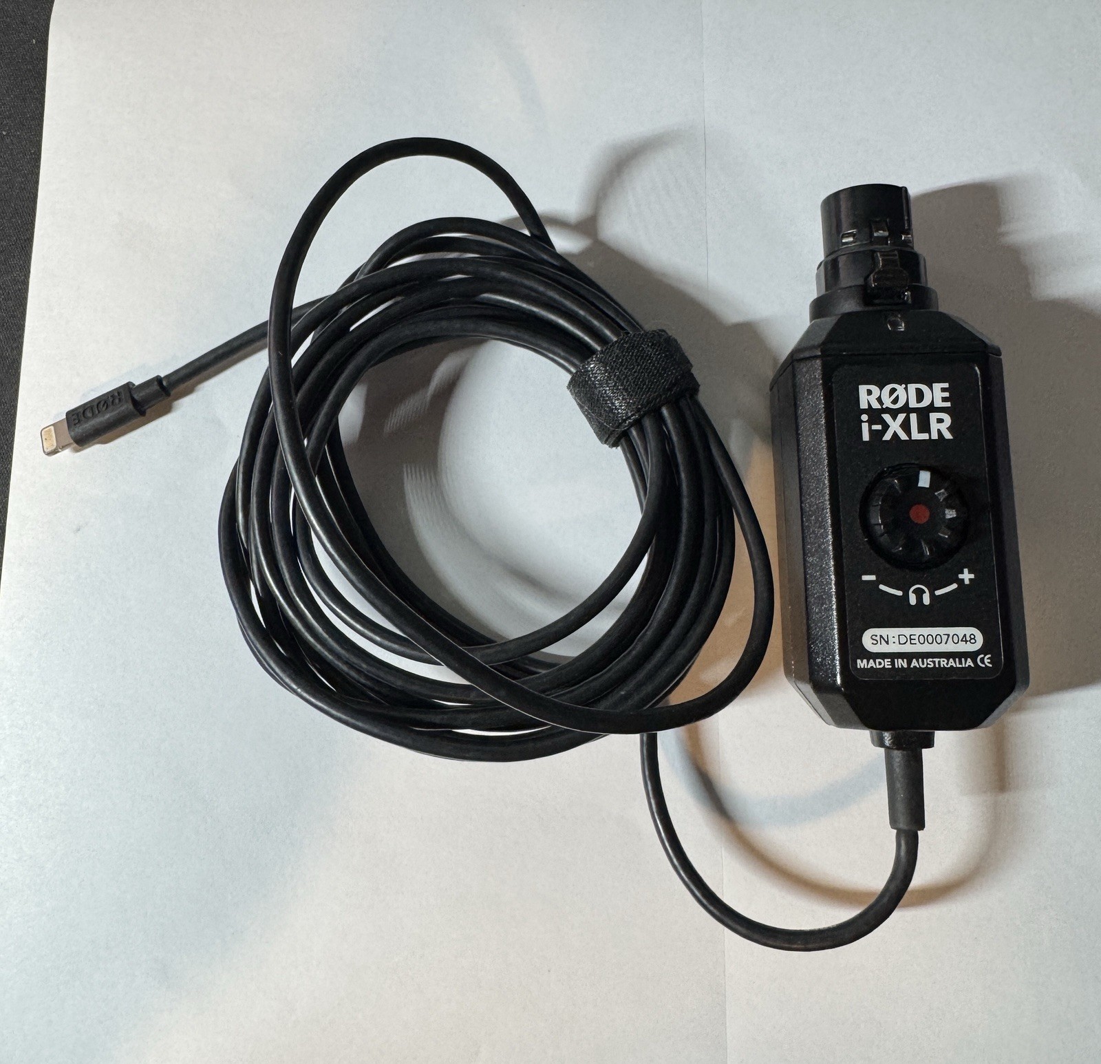 RODE i-XLR Digital Interface For Apple iOS Devices Used Condition Tested RODE i-XLR Digital Interface For Apple iOS Devices Used Condition Tested