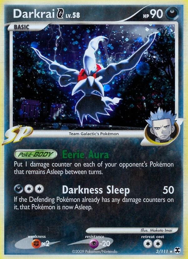 Pokémon TCG - Darkrai G - 3/111 - Holo - Rare - Rising Rivals [Lightly Played]