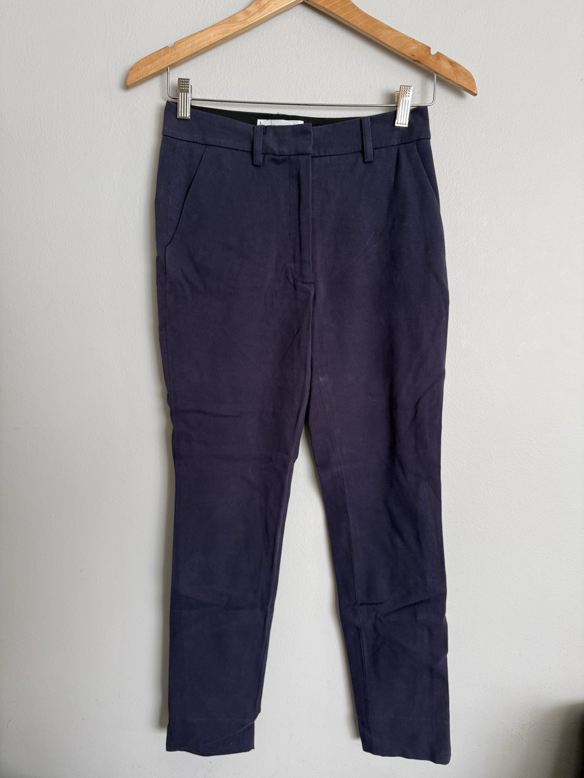 Apiece Apart New York Pants Women’s Size 2 Blue Straight / Skinny Leg Slacks