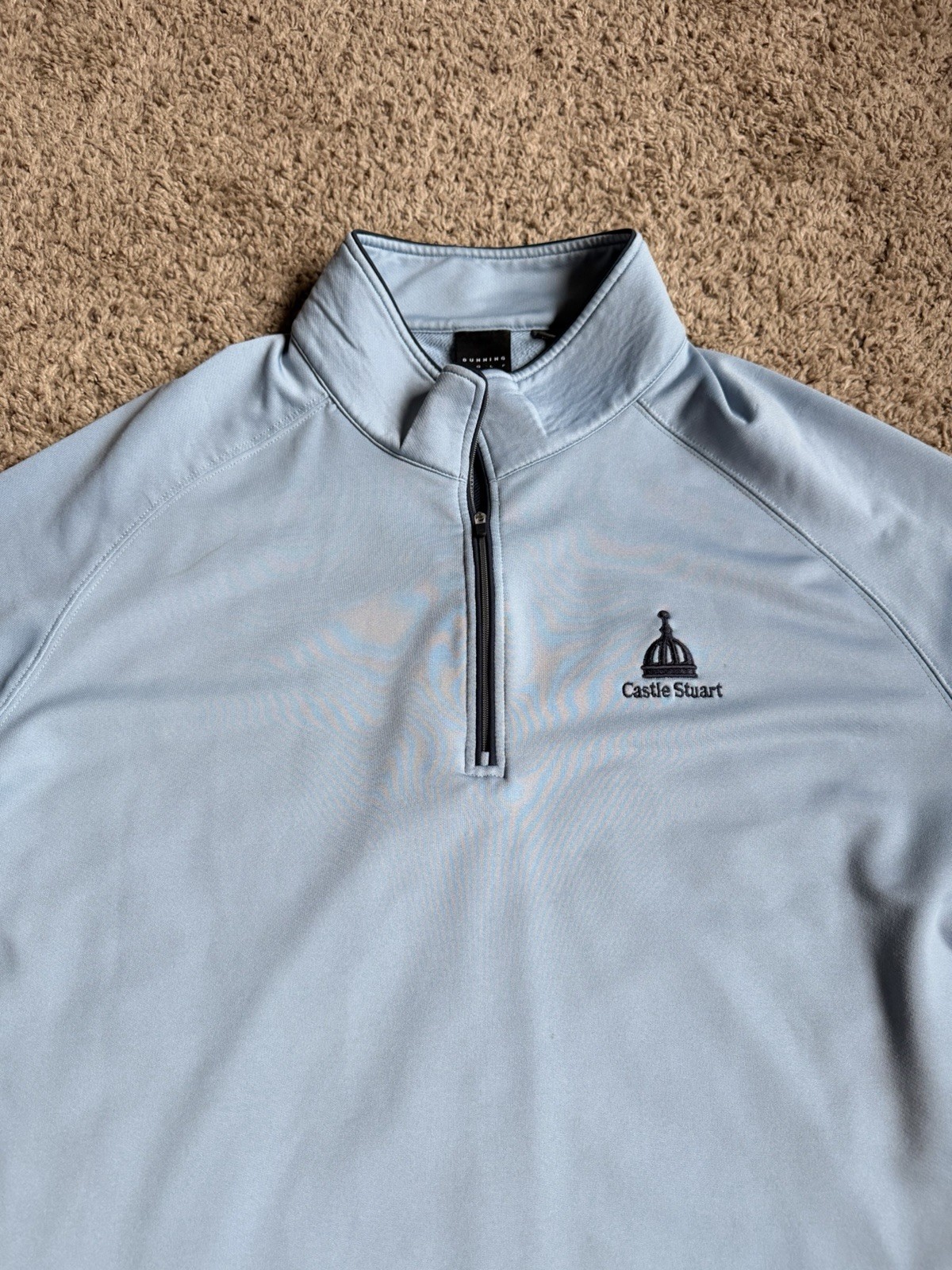 Dunning Pullover Q-Zip Sweatshirt XL Castle Stuart Golf Club Dunning Pullover Q-Zip Sweatshirt XL Castle Stuart Golf Club