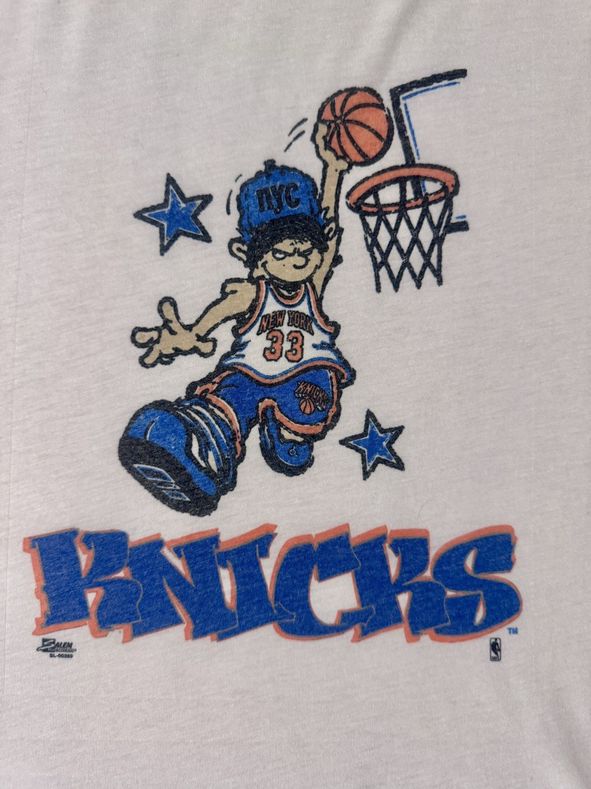Vintage New York Knicks Graffiti Hip Hop Echo tee XL Shirt NBA 90s 2000’s Y2K