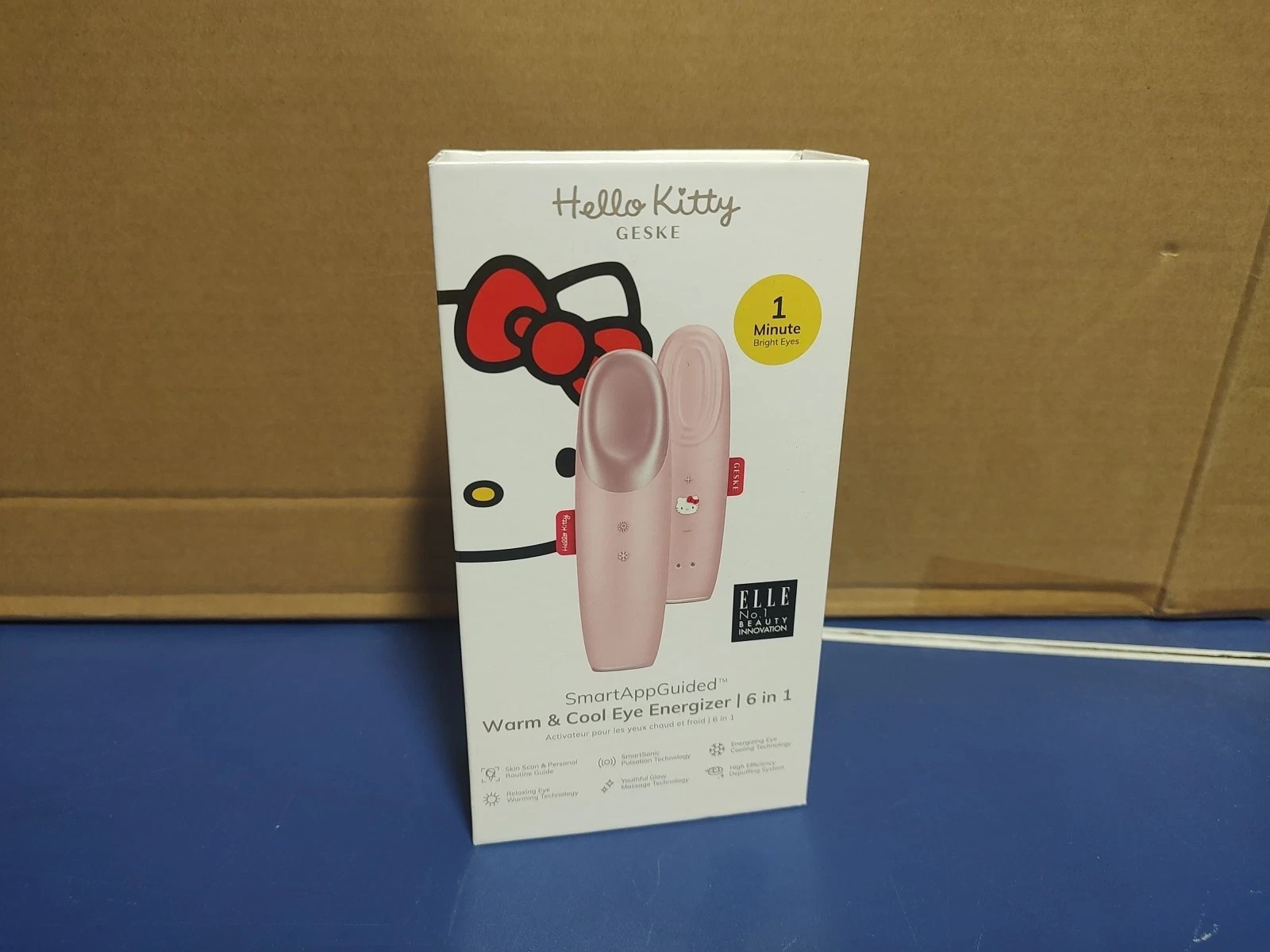GESKE Hello Kitty SmartAppGuided Warming & Cooling Eye Energizer 6 in 1