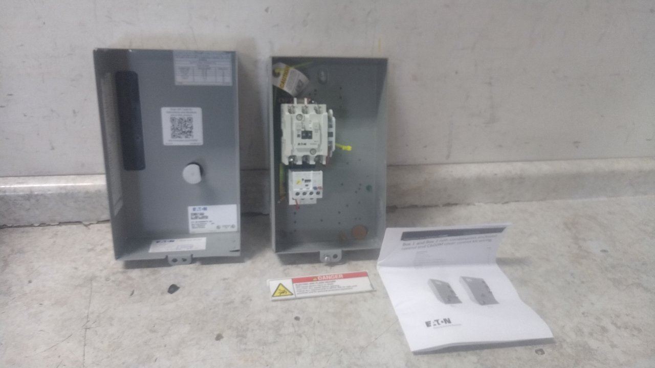 Eaton ECN0511AAA-R63/C 110/120VAC Coil Voltage NEMA Magnetic Motor Starter (C)