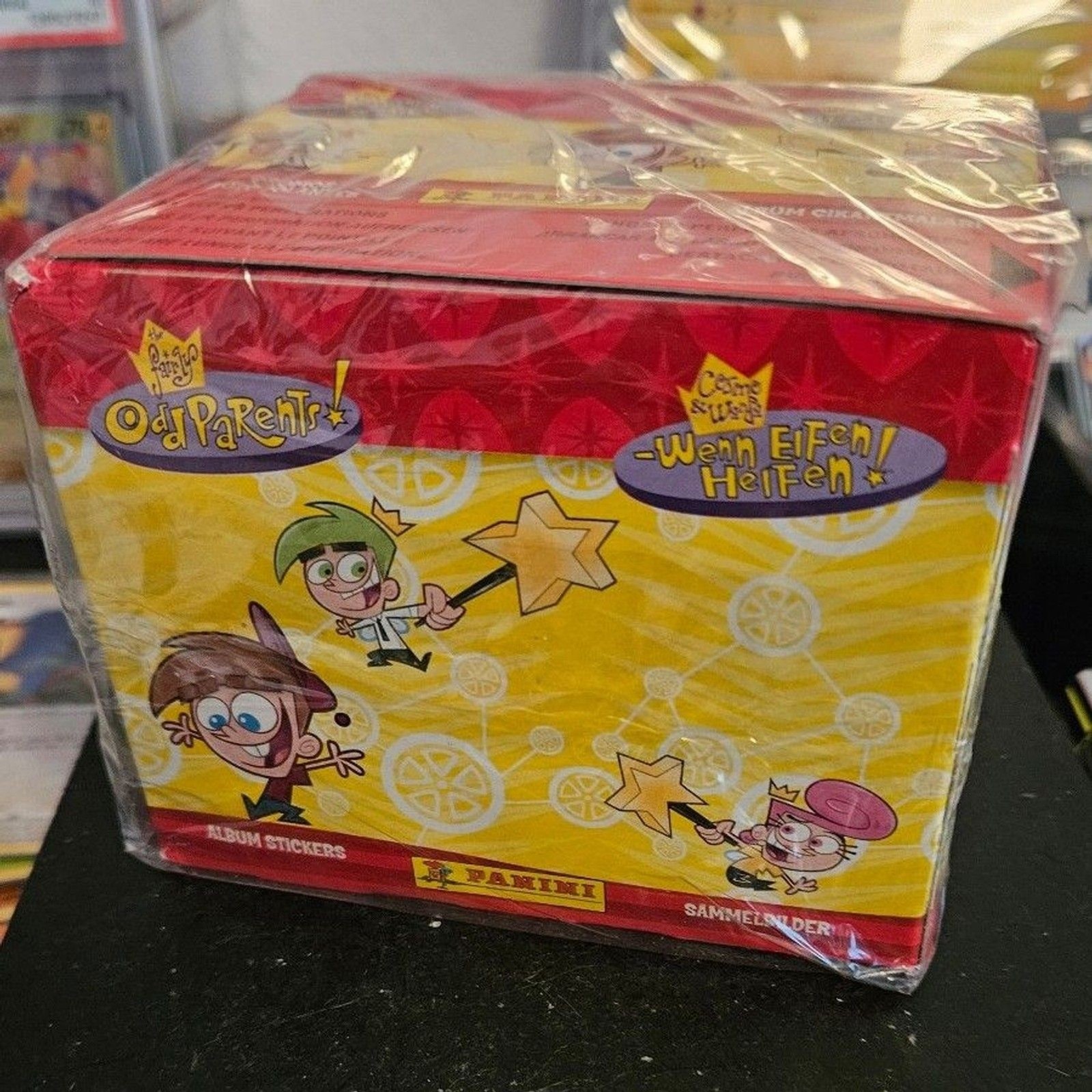 The Fairly OddParents Panini Album stickers plus Album New sealed 50pks per box