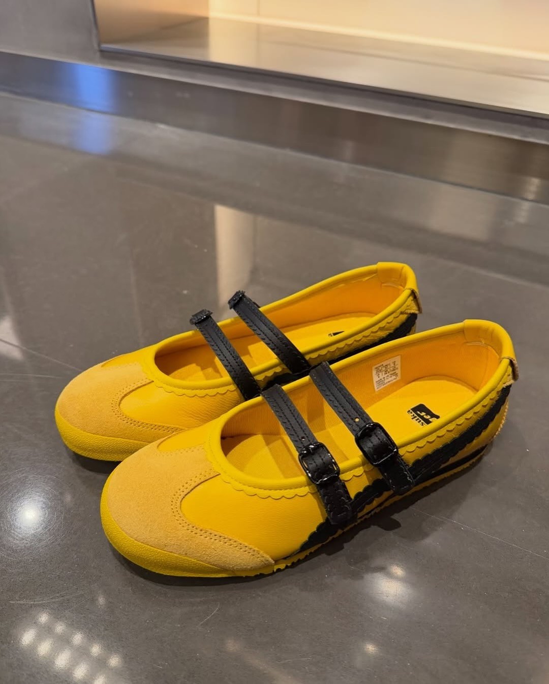 New Onitsuka Tiger MEXICO 66 TGRS Mary Janes Classic Ballet Flat Shoe With Box