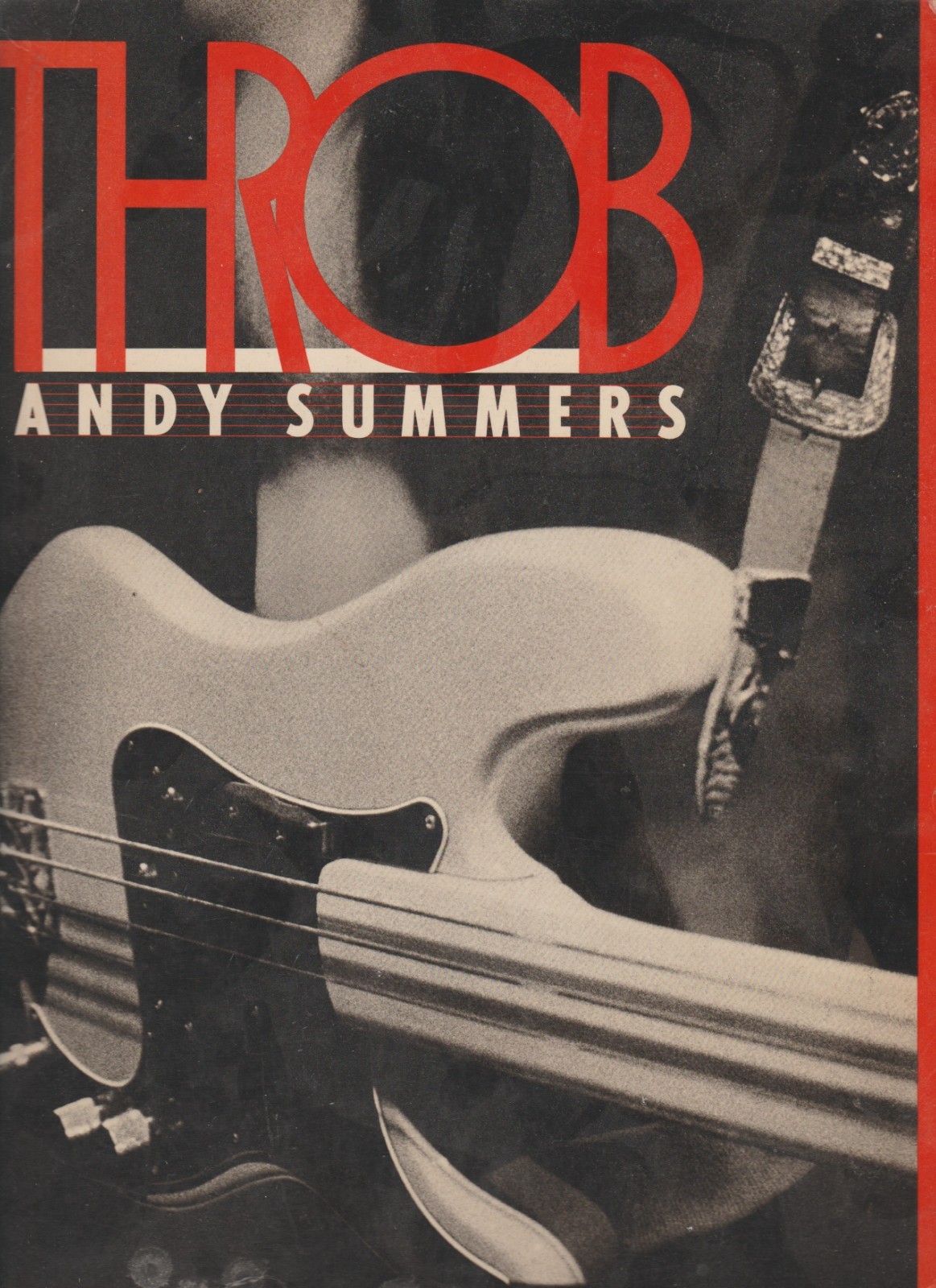 Andy Summers Throb Autographed 1983 Andy Summers Throb Autographed 1983