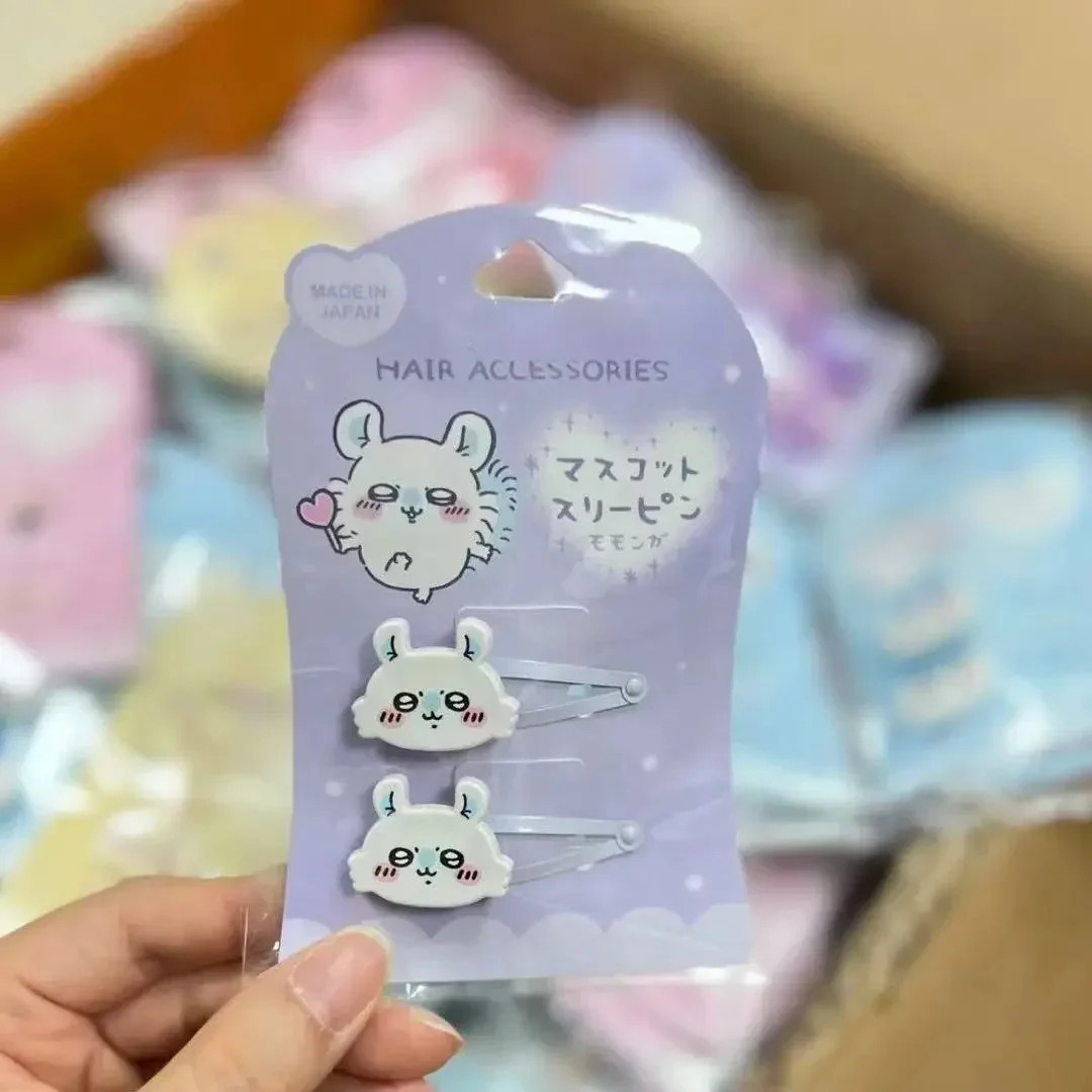 Cute Cartoon Usagi Hachiware Hair Clips Kawaii Bangs BB Clip Hair Accessories Cute Cartoon Usagi Hachiware Hair Clips Kawaii Bangs BB Clip Hair Accessories