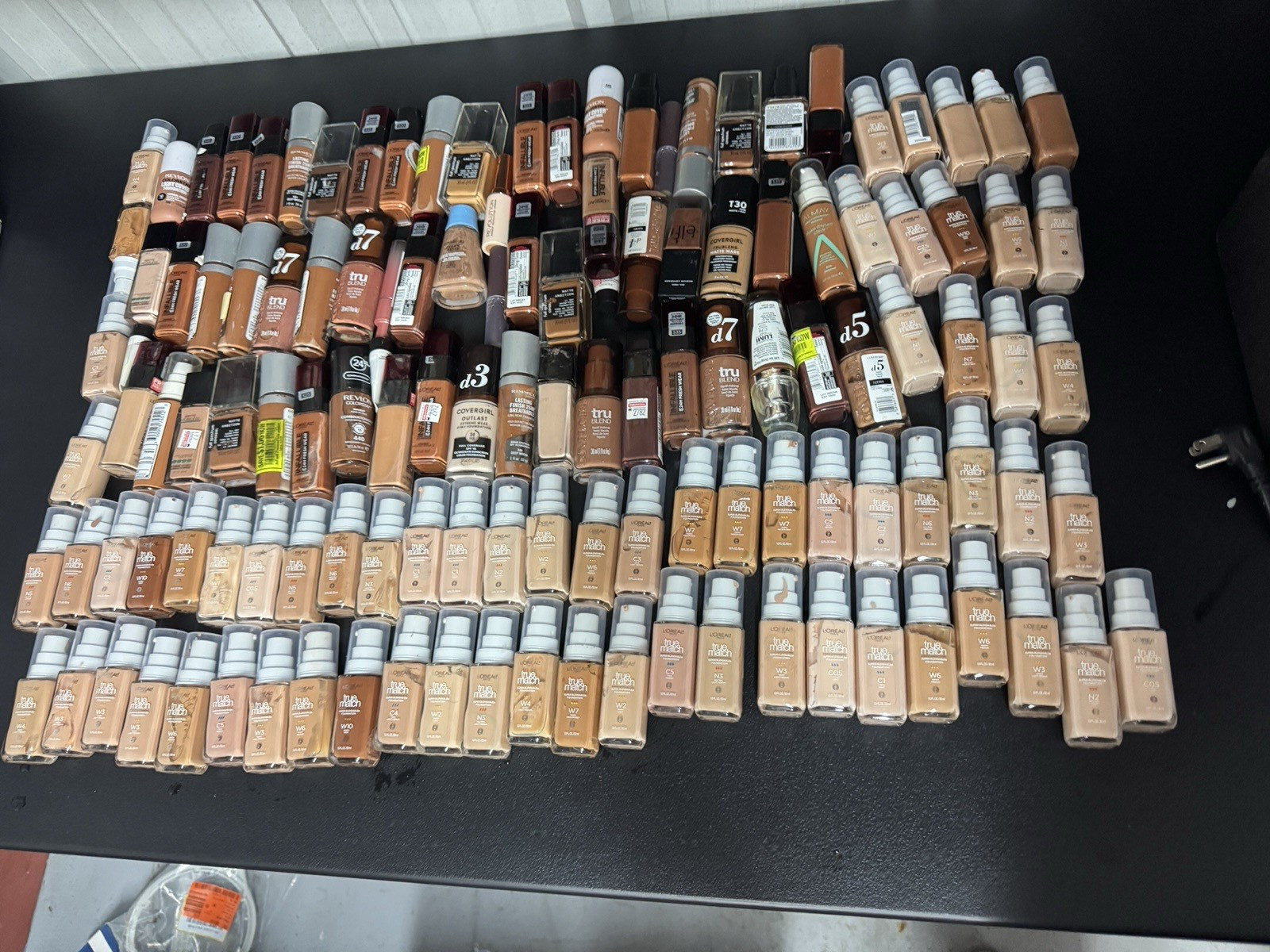 L’Oreal True Match Foundation Makeup Assorted Duplicates Bulk lot 120+