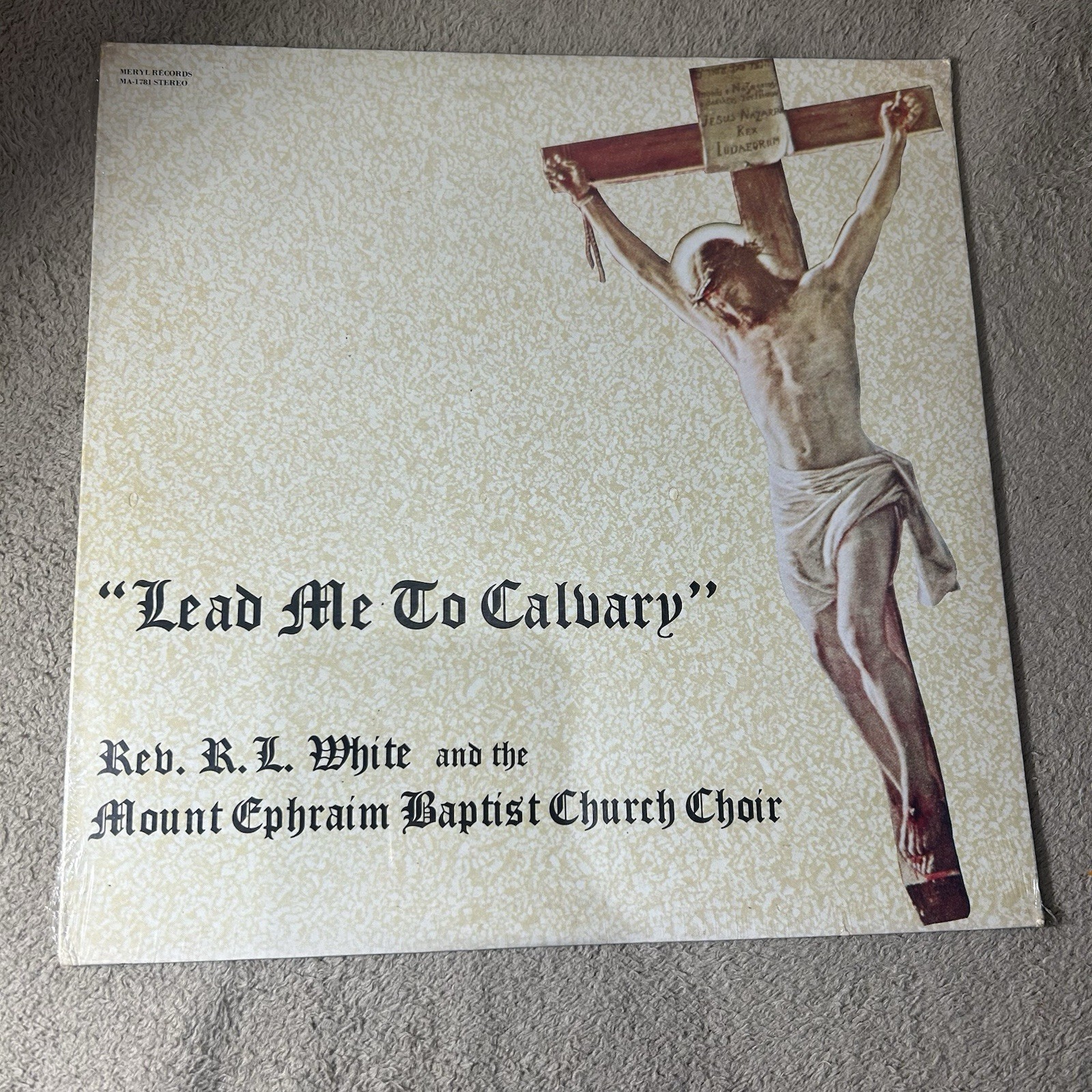Rev R.L. White & The Mount Ephraim Baptist Church Choir Lead Me To Calvary 12 Rev R.L. White & The Mount Ephraim Baptist Church Choir Lead Me To Calvary 12