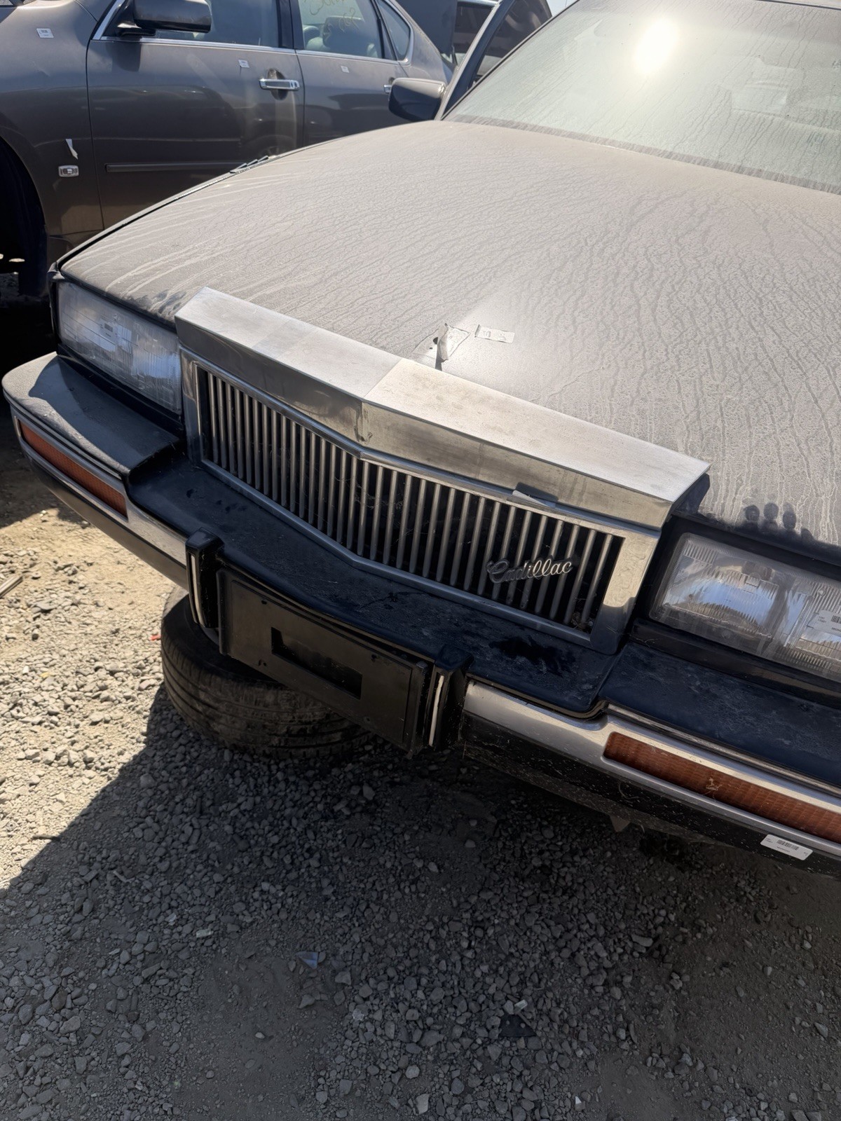 86-87 Cadillac Seville Eldorado Alpha Enterprises Chrome Vertical Grille/hoodcap