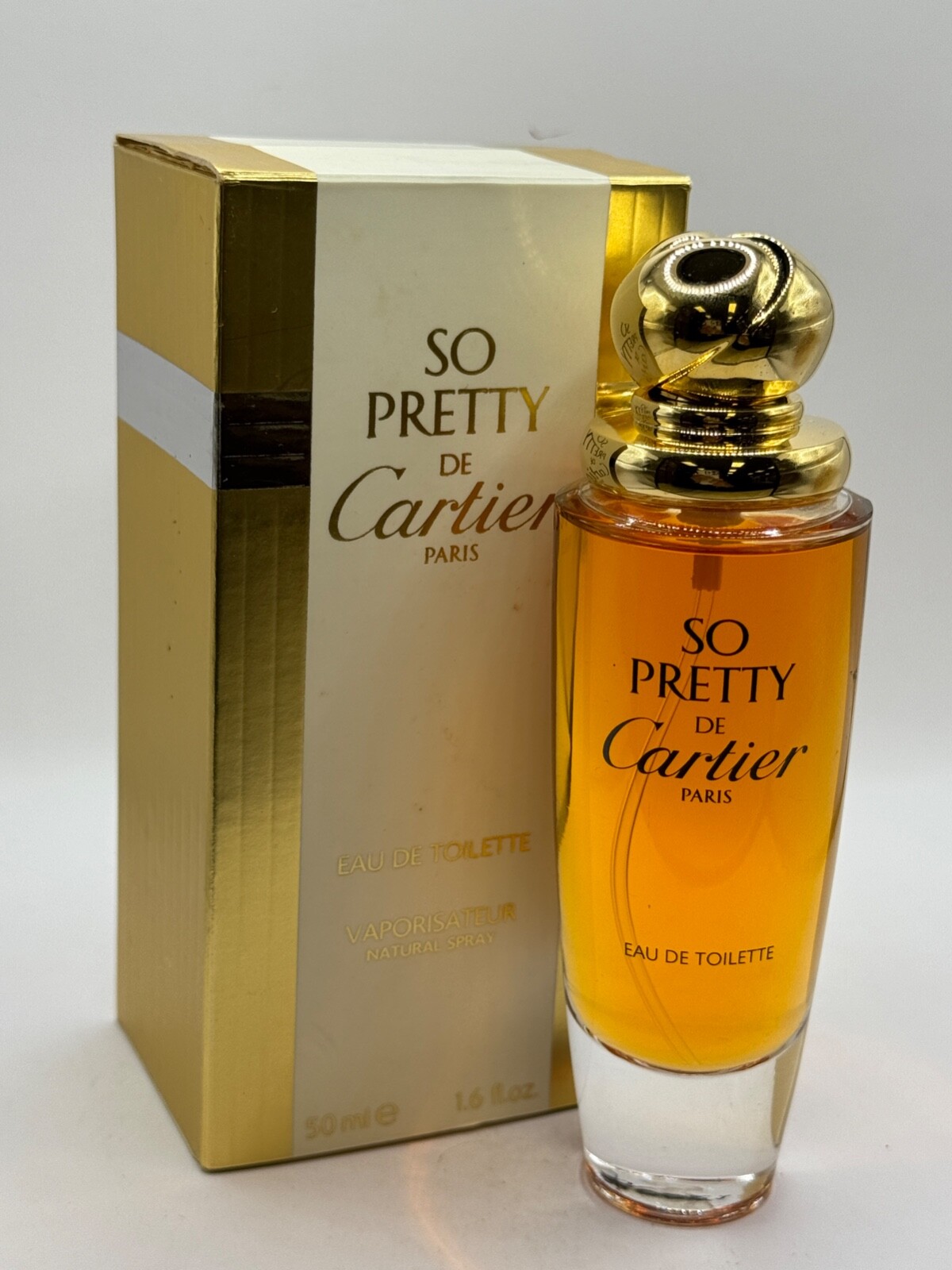 SO PREETY DE CARTIER 50 ML VINTAGE EDT SPRAY (NEW WITH BOX) SO PREETY DE CARTIER 50 ML VINTAGE EDT SPRAY (NEW WITH BOX)