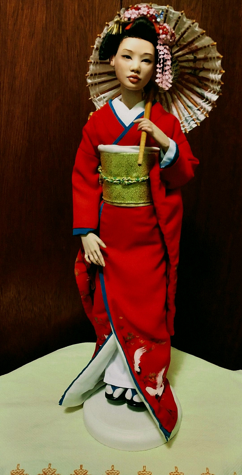 OOAK ARTIST DOLL BY HELEN KIM AT LEKIM STUDIOS  JAPANESE  POLYMER HAND MADE