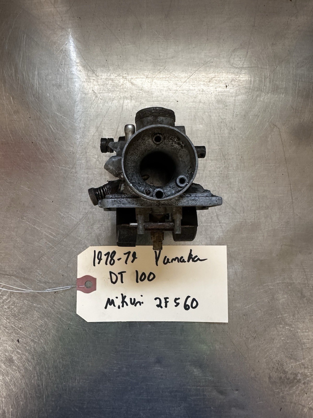 1978-79 Yamaha DT100 DT 100 Mikuni 2F5 60 Carburetor Carb OEM 