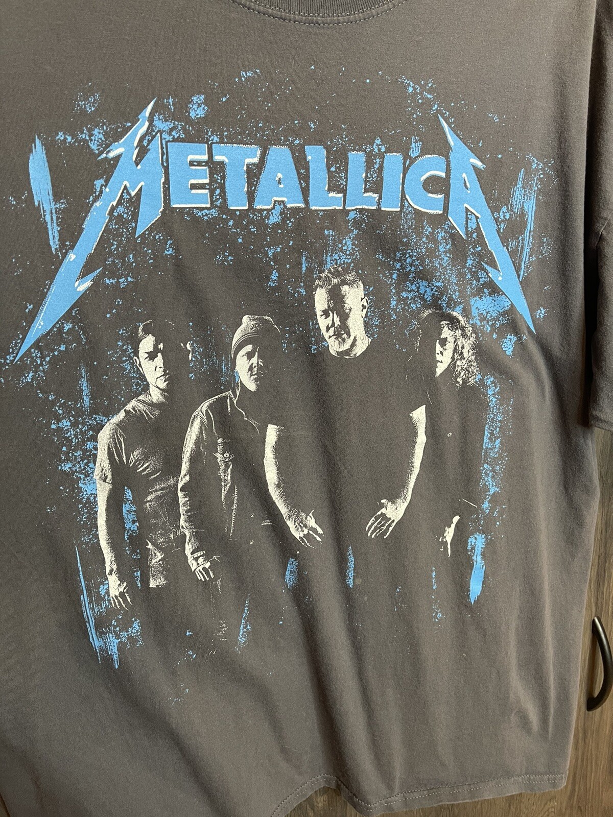Vintage Metallica And Justice For All Concert Black T-Shirt Adult XL Black