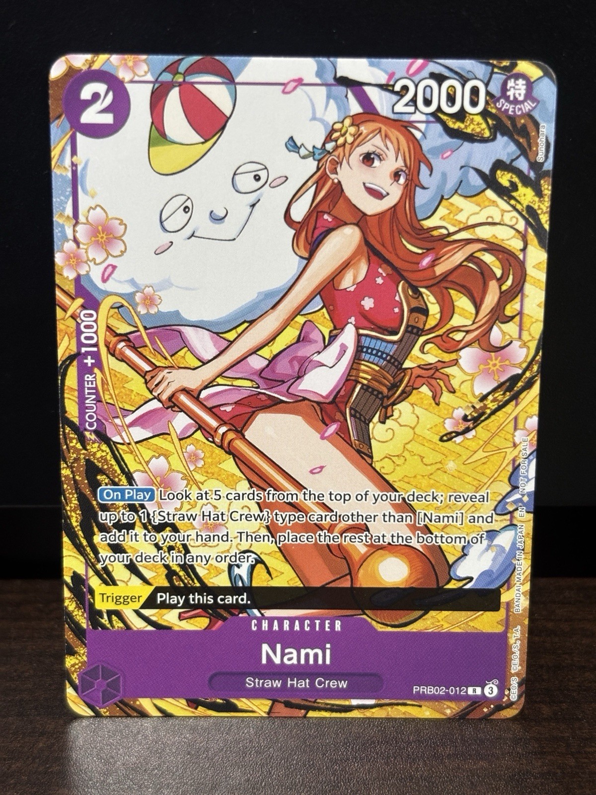 Nami (Welcome Pack 2026 Vol.1) PRB02-012 One Piece Promotion Cards One Piece NM Nami (Welcome Pack 2026 Vol.1) PRB02-012 One Piece Promotion Cards One Piece NM