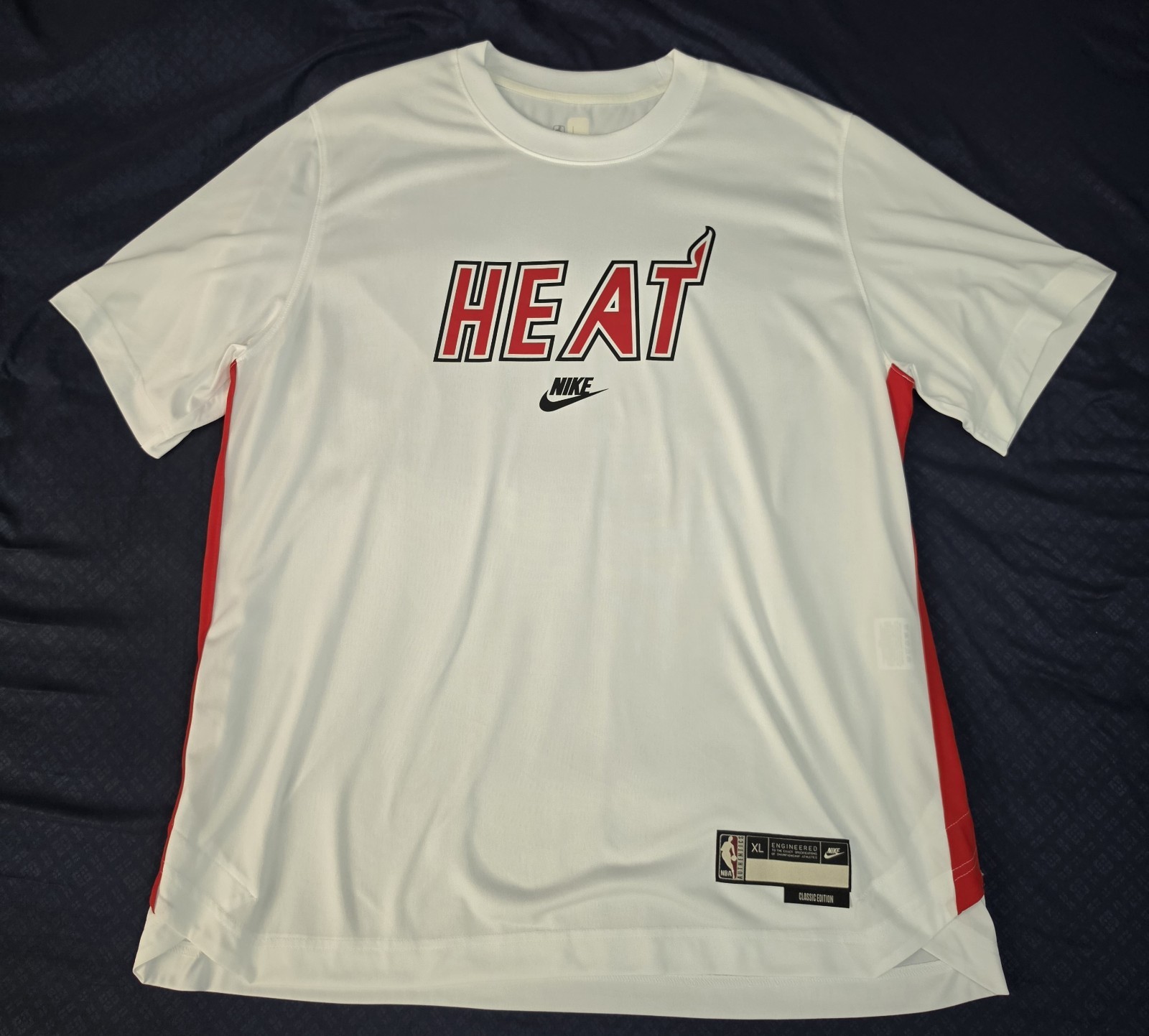 Nike Hardwood Classics Shooting Performance Miami Heat Size XL 