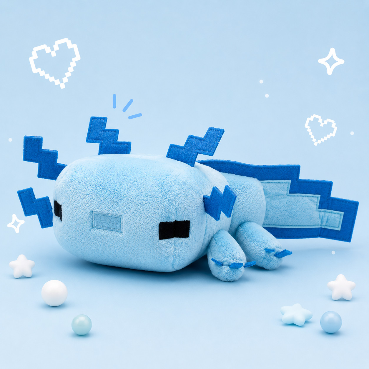 Blue Minecraft Soft Plush Doll Rare Axolotl Pillow Stuffed Toys Gift Home- 30cm Blue Minecraft Soft Plush Doll Rare Axolotl Pillow Stuffed Toys Gift Home- 30cm