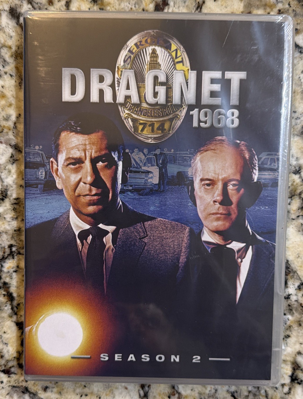 Dragnet 1968: Season 2 (DVD/2010) Jack Webb Harry Morgan Jack Webb TV Series