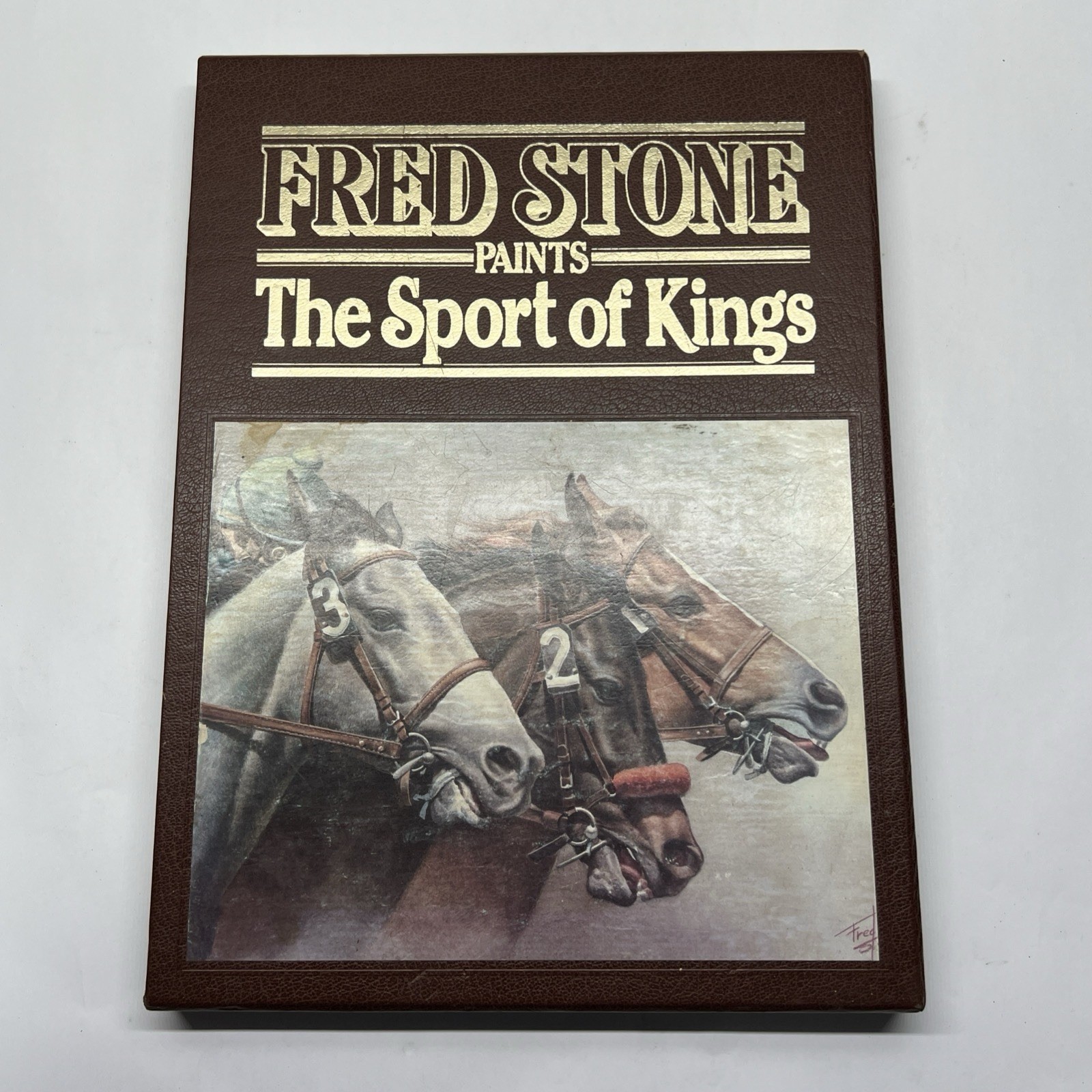 Fred Stone Paints the Sport of Kings Book Signed & Numbered 1669/2900 Fred Stone Paints the Sport of Kings Book Signed & Numbered 1669/2900