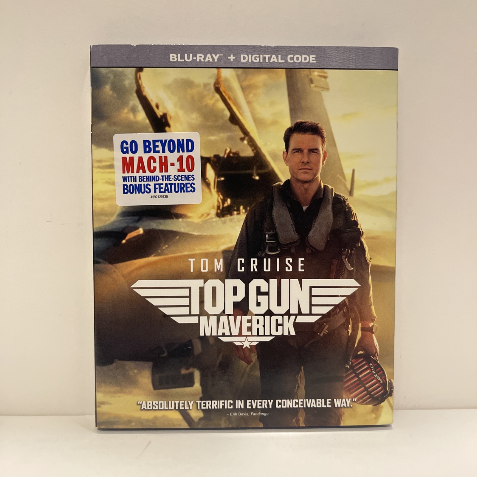 Top Gun: Maverick (Blu-ray, 2022) - with Slipcover - Tom Cruise - VG+