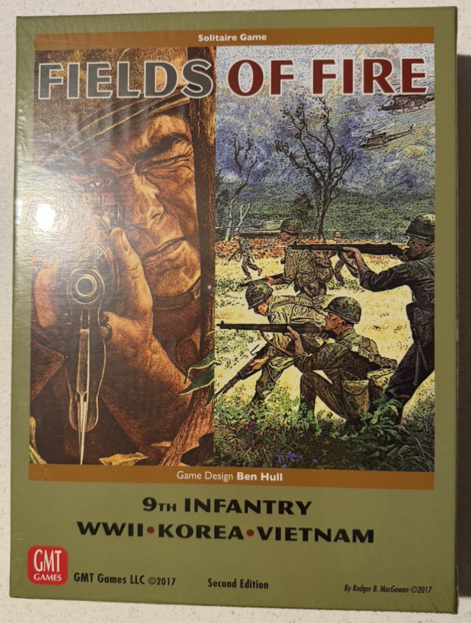 Fields of Fire Second Edition New in Shrink GMT Games