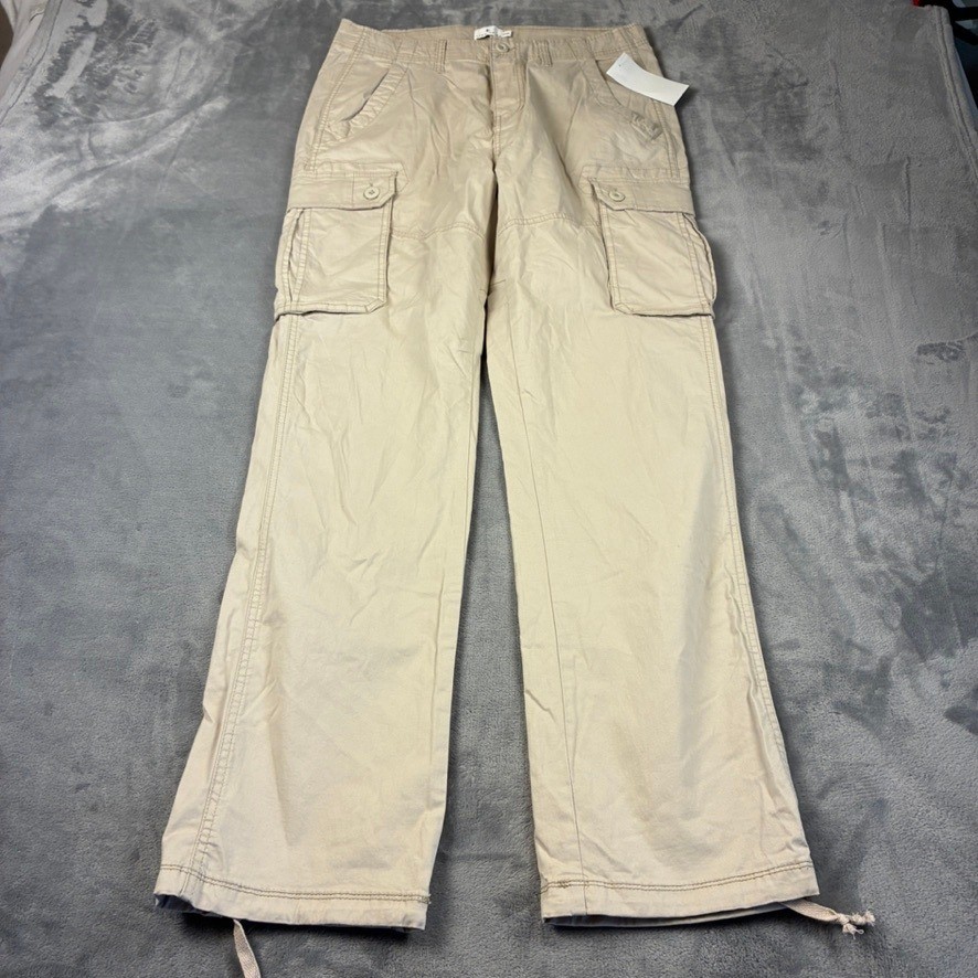 NWT True Craft Men\'s Performance Flex Cargo Pants Khaki Beige 32x32.5 Gorpcore