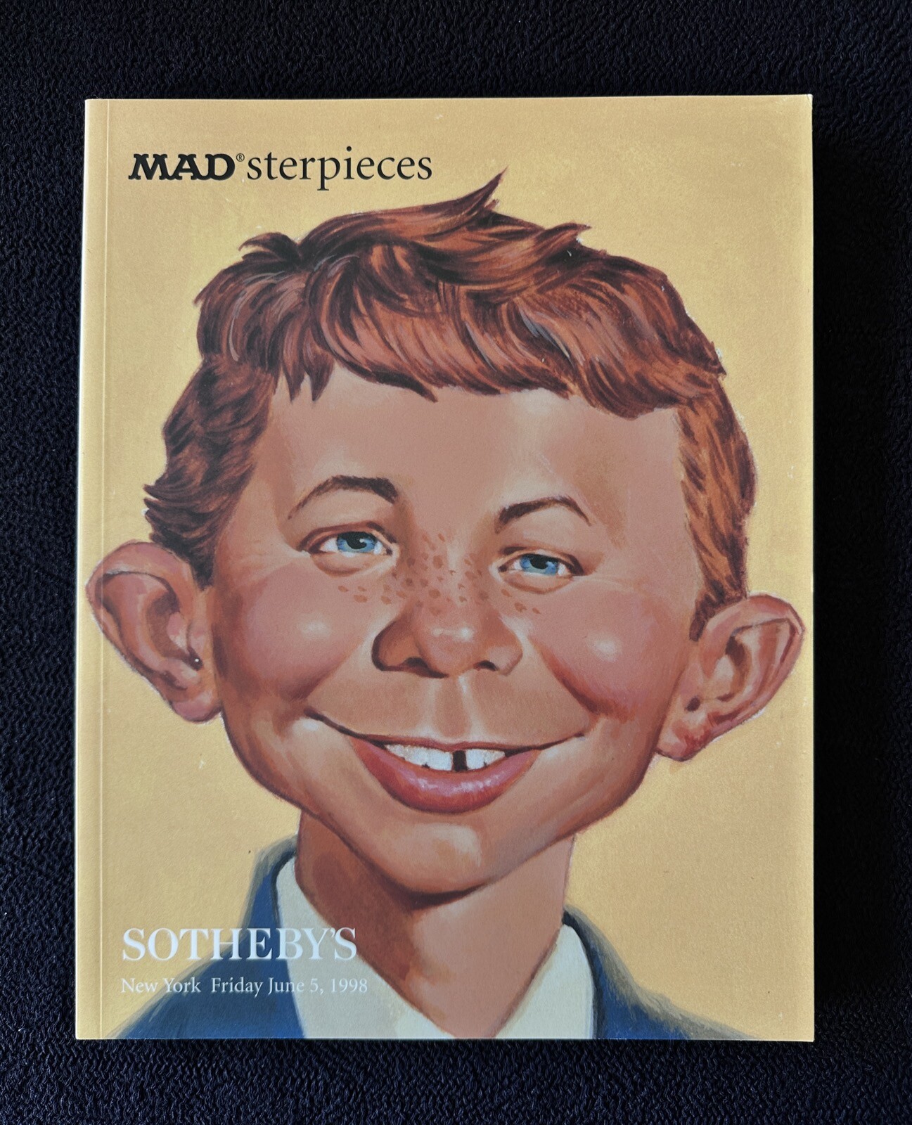 Sotheby\'s Comic Books and Comic Art Auction Catalog MADsterpieces 6/5/1998