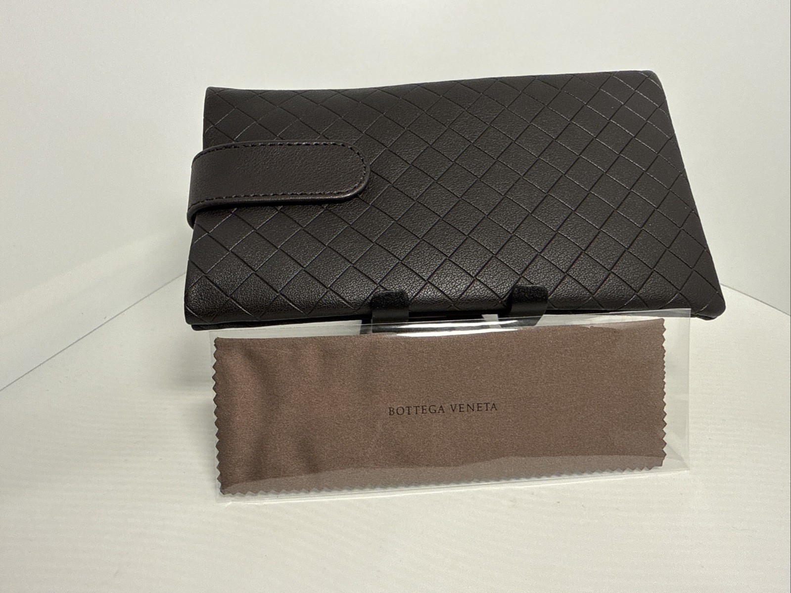 Bottega Veneta Dark Brown Leather Cell phone/Sunglasses case Bottega Veneta Dark Brown Leather Cell phone/Sunglasses case