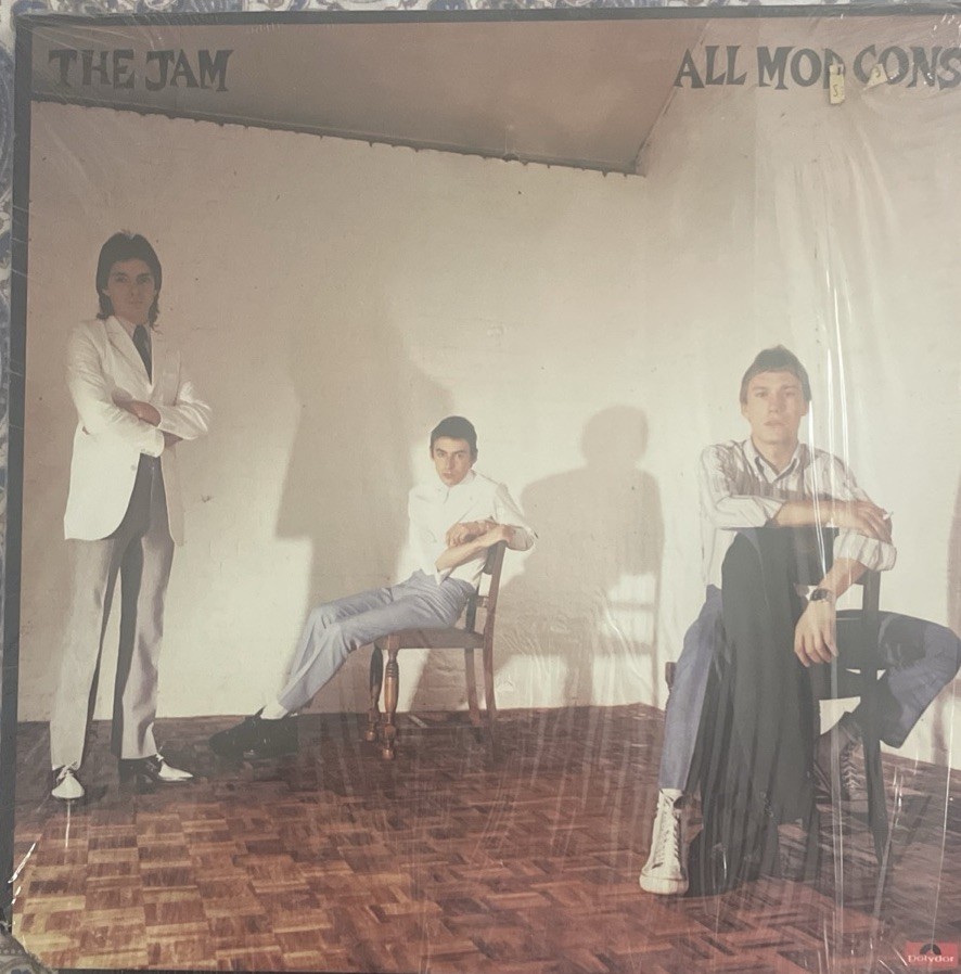 1978 POLYDOR THE JAM ALL MOD CONS VINYL LP Record PD-1-6188 Shrink Wrap Lyrics 1978 POLYDOR THE JAM ALL MOD CONS VINYL LP Record PD-1-6188 Shrink Wrap Lyrics