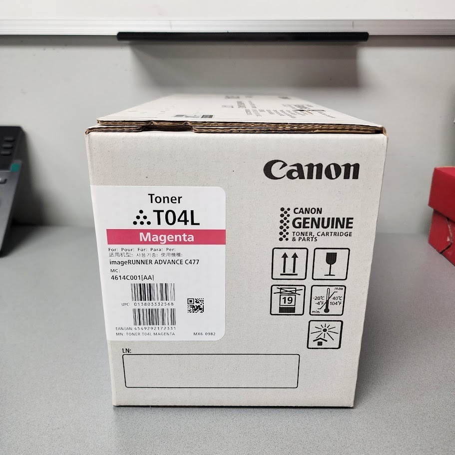 Canon T04L Toner Cartridge – MAGENTA – NEW