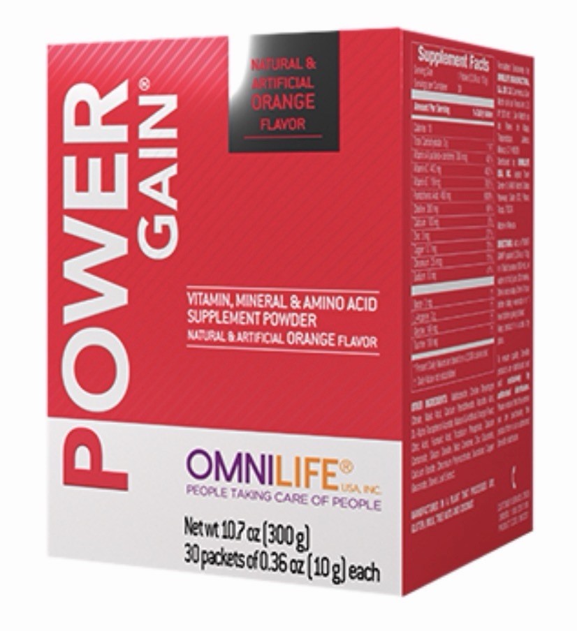 Power Gain OMNILIFE | 30 Packet/ sobres 300 g