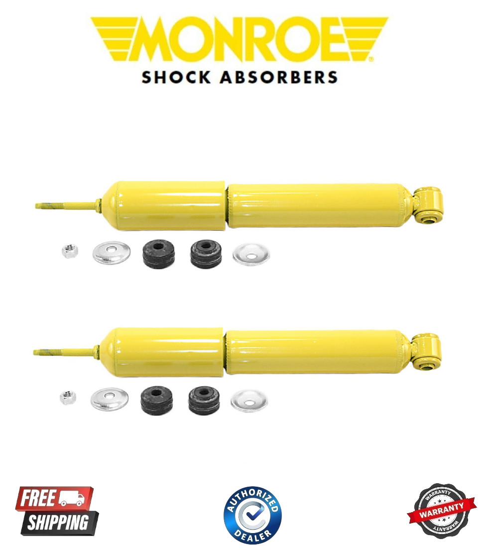 PAIR: Monroe 34793 Gas Magnum Front Shock Absorbers for 1992-1997 Ford F-350 2WD