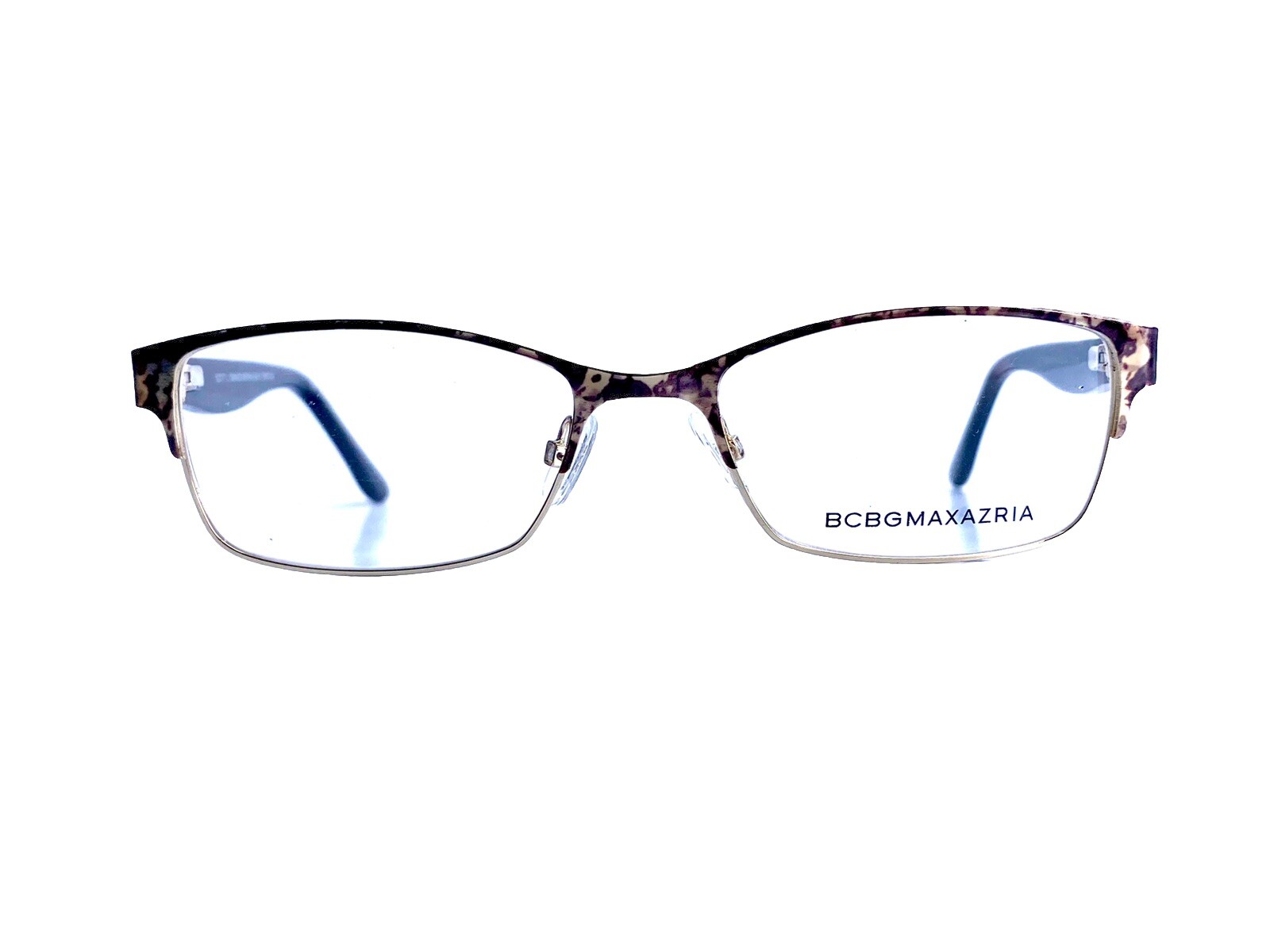 New BCBG Maxazria Cat Eye Frame Eyeglasses BRYNN ONYX Tortoise 52 17 130