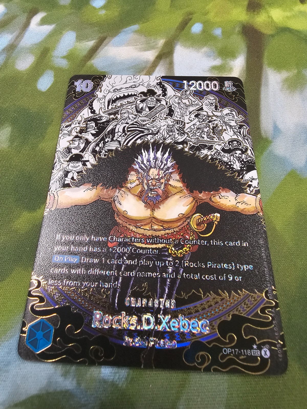 Rocks.D.Xebec Crew Manga (Super Alternate Art) OP17-118