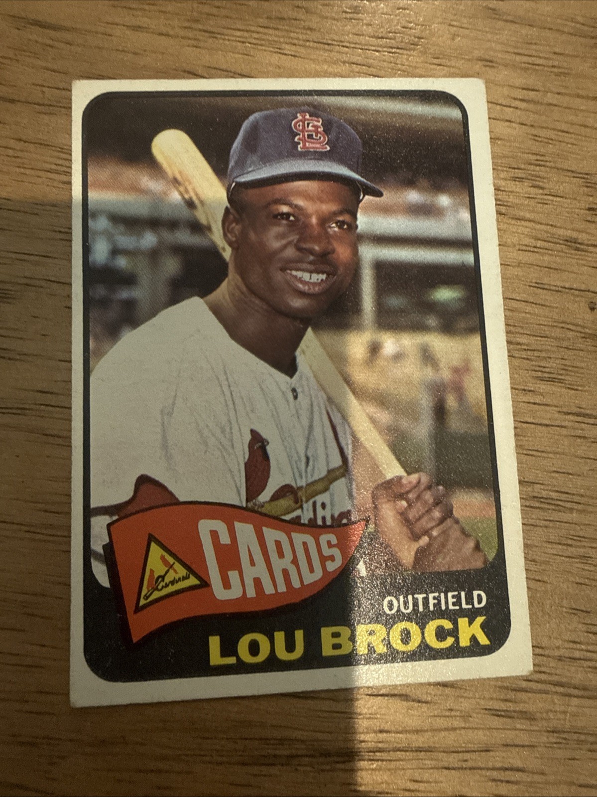 1965 Topps Set-Break #540 Lou Brock EX