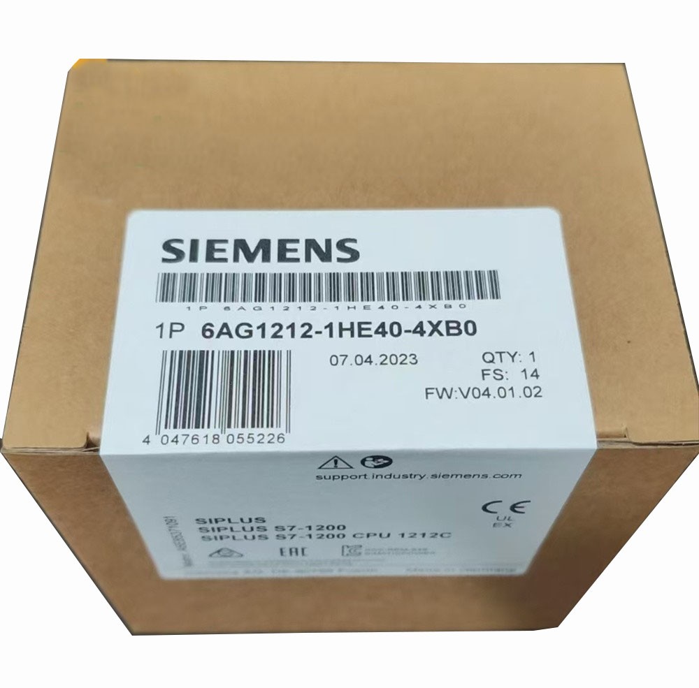 6AG1 212-1HE40-4XB0 NEW SIEMENS 6AG1212-1HE40-4XB0 SIPLUS S7-1200 CPU 1212C